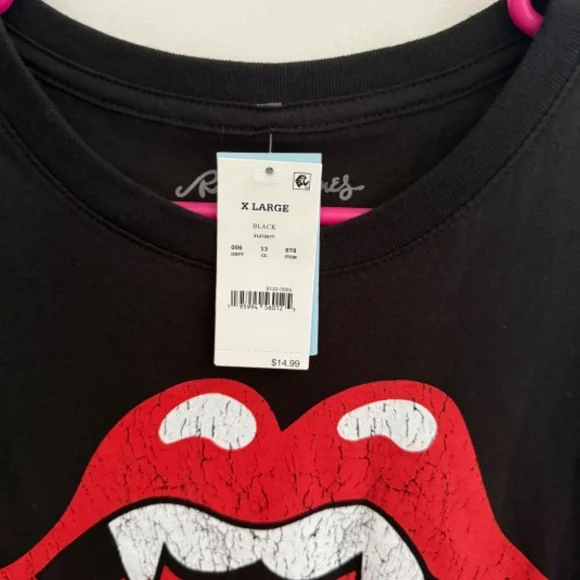 The Rolling Stones Vampire Halloween Shirt, XL NEW NWT - Picture 3 of 3